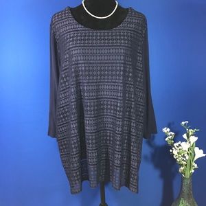 Croft & Barrow Dark Blue Top